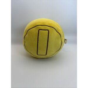 Super Mario Club Mocchi Mocchi Junior Coin Plush 6" Nintendo 2020 Hard to Find‎